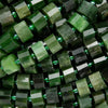 Canadian Green Jade Faceted Heishi Beads