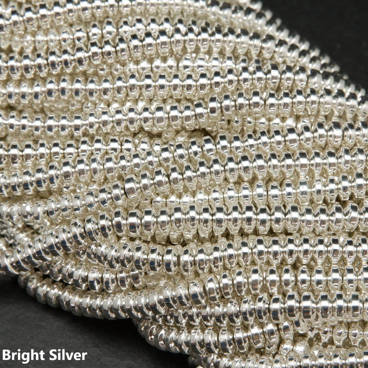 Rondelle Hematite Beads