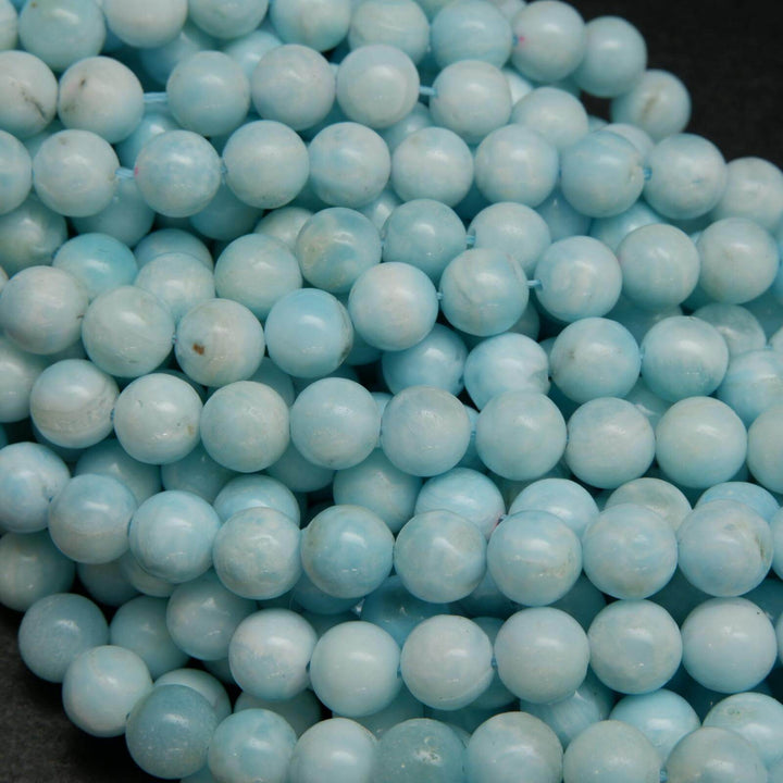 Hemimorphite · Smooth · Round · 5mm, 6mm, 8mm, 10mm, Bead, Tejas Beads