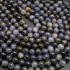 Mixed color Iolite Beads.