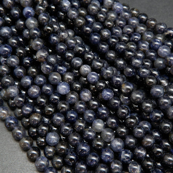 Iolite Beads.