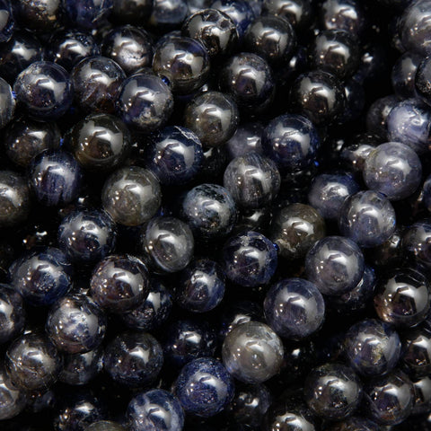 Iolite Beads.