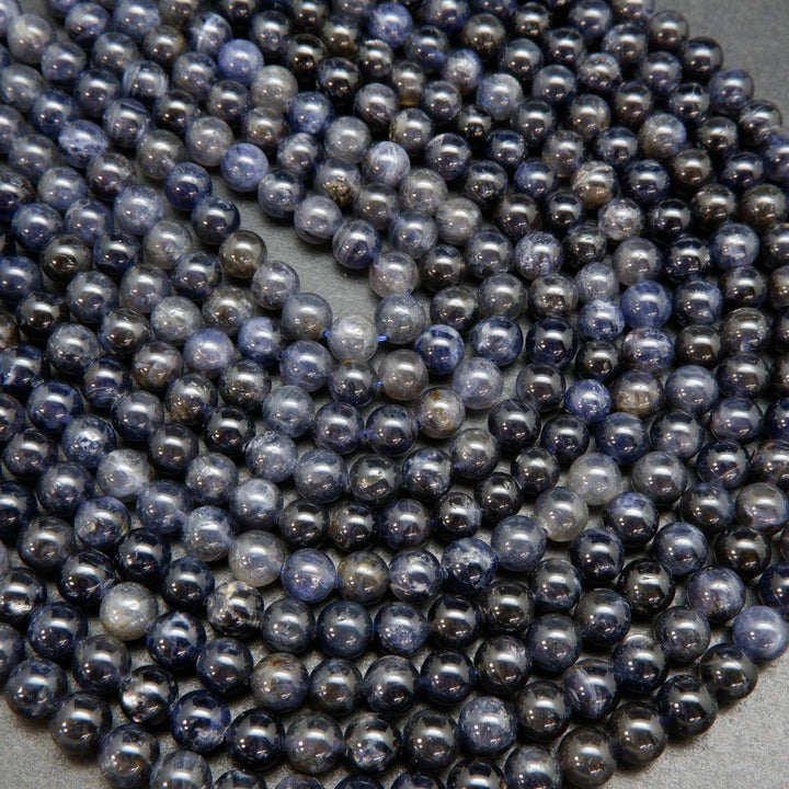 Iolite Beads.