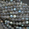 Labradorite beads.