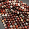 Red laguna lace agate beads.