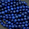 Blue Lapis Lazuli Beads.