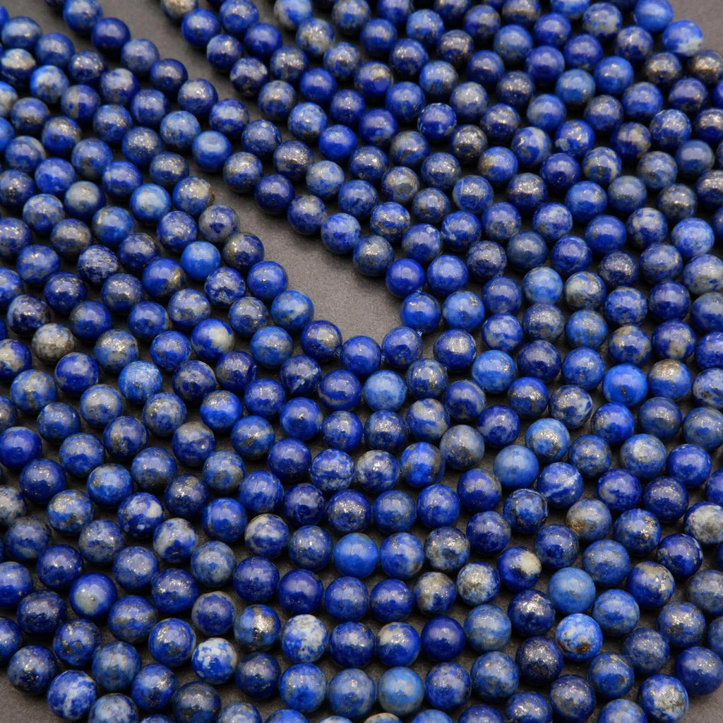 Blue Lapis Lazuli Beads.