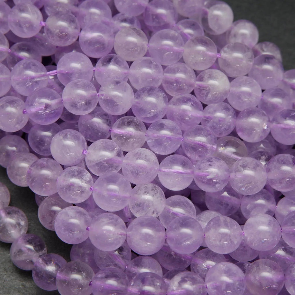 Lavender Amethyst Beads.