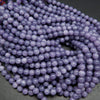 Lavender purple quartz beads.