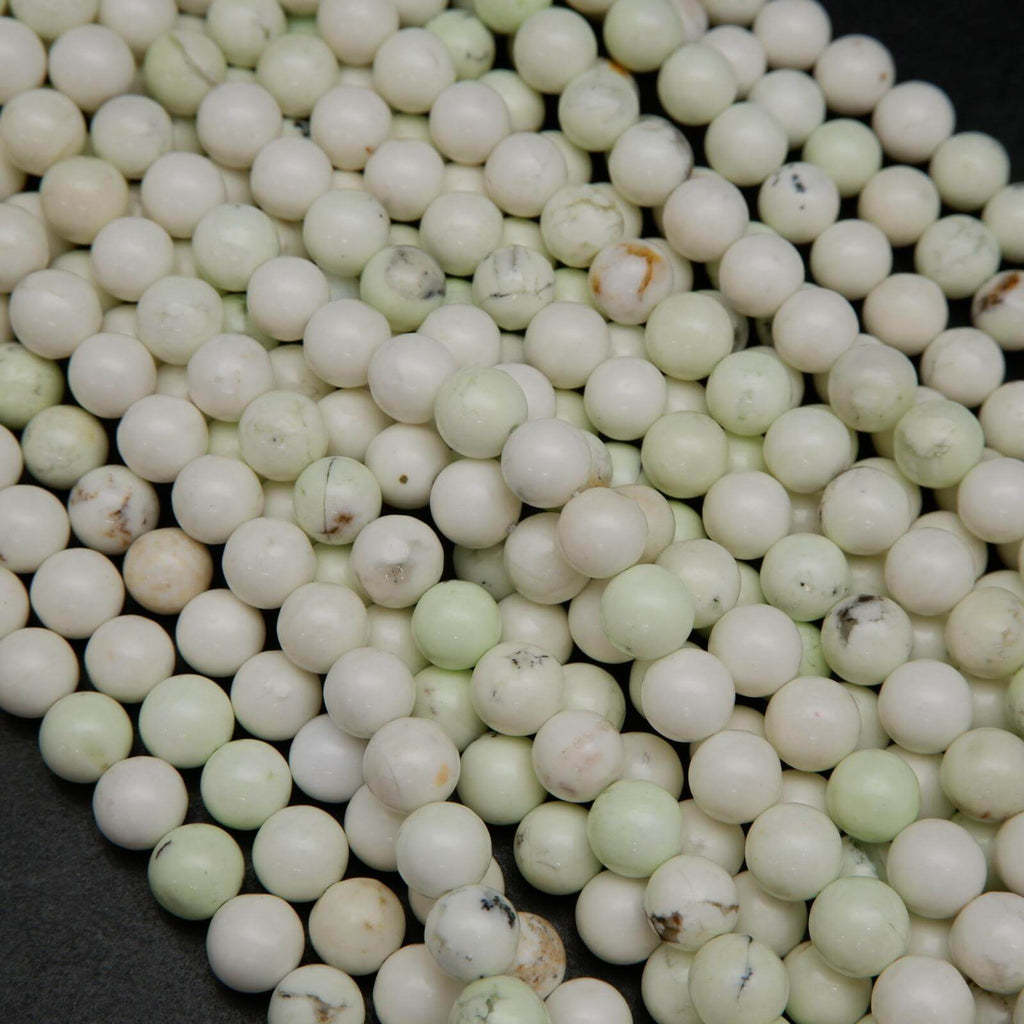 Lemon Chrysoprase Beads.