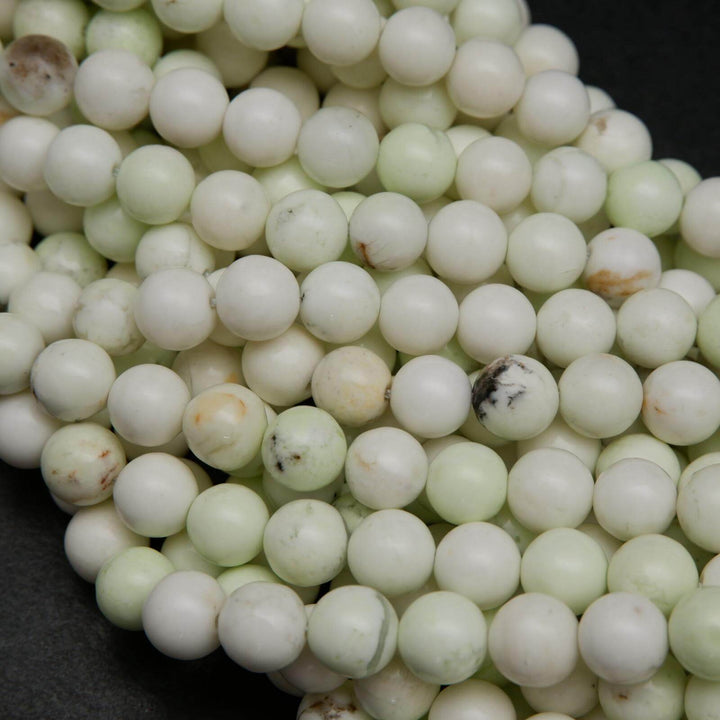 Lemon Chrysoprase Beads.