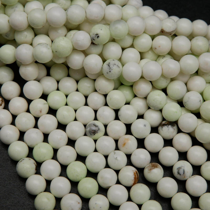 Lemon Chrysoprase Beads.