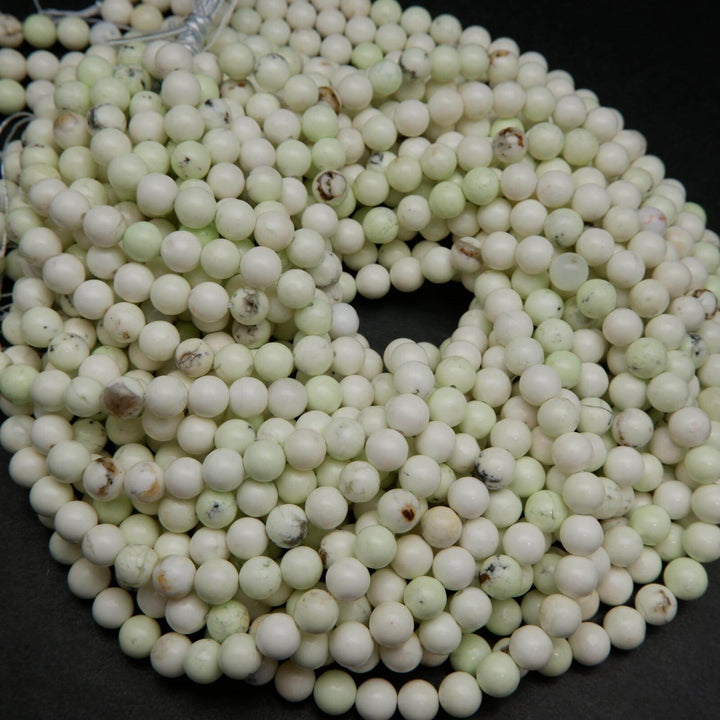 Lemon Chrysoprase Beads.