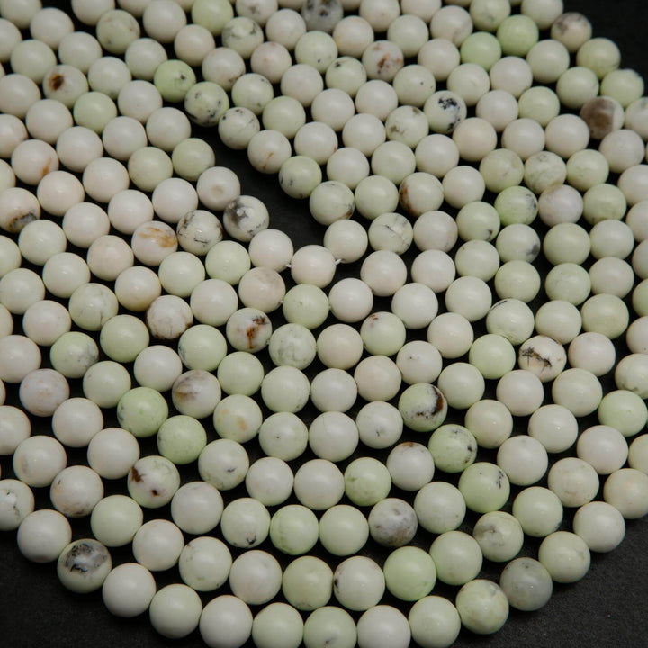 Lemon Chrysoprase Beads.