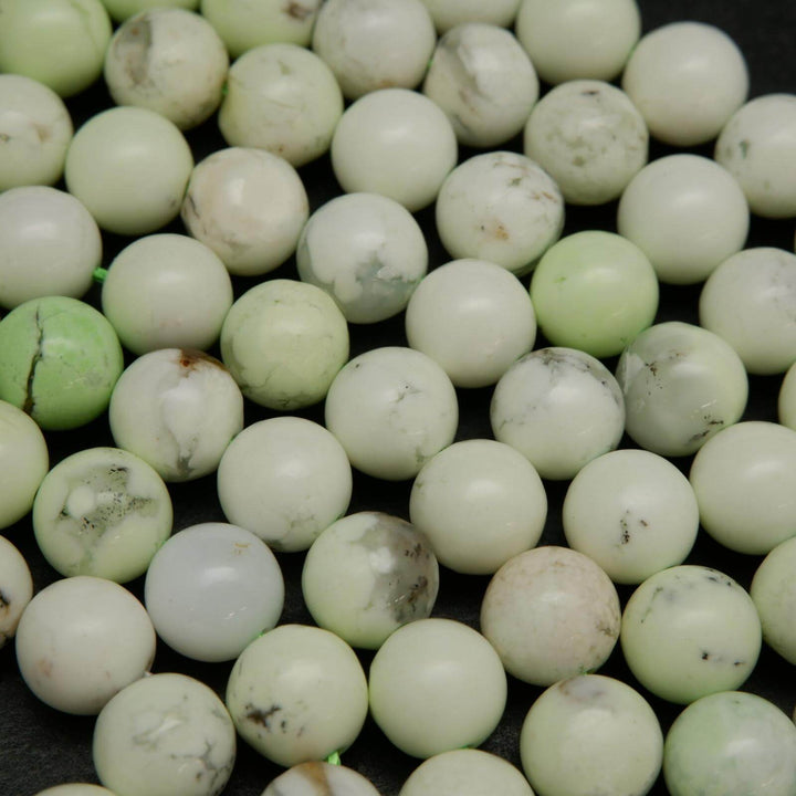 Lemon Chrysoprase Beads.