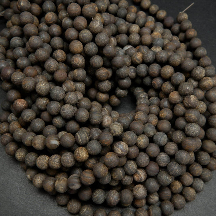 Bronzite Matte Finish Beads.
