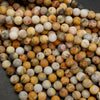Matte crazy lace agate beads.
