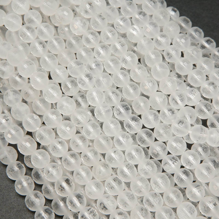 Crystal Quartz Beads.