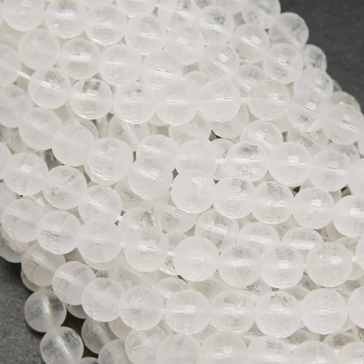 Crystal Quartz Beads.