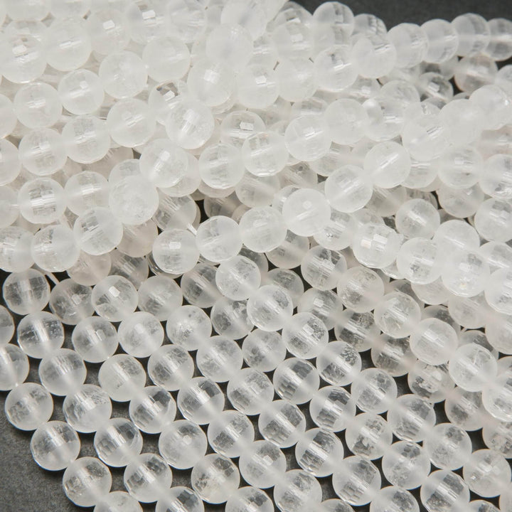 Crystal Quartz Beads.