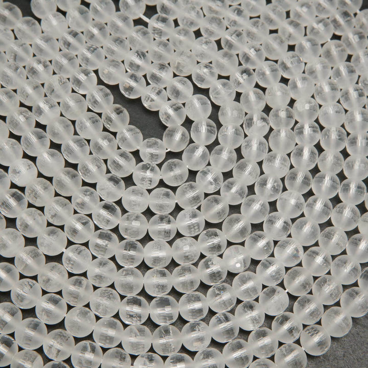 Crystal Quartz Beads.