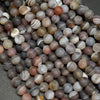 Matte Finish Botswana Agate Beads