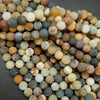 Natural Round Flower Jade Beads For Jewelry Making