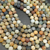 Natural Round Flower Jade Beads For Jewelry Making