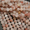 Lepidocrocite Hematoid Quartz Matte Beads.