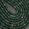 Green Moss Agate Beads.