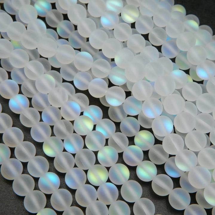 Mermaid glass beads.