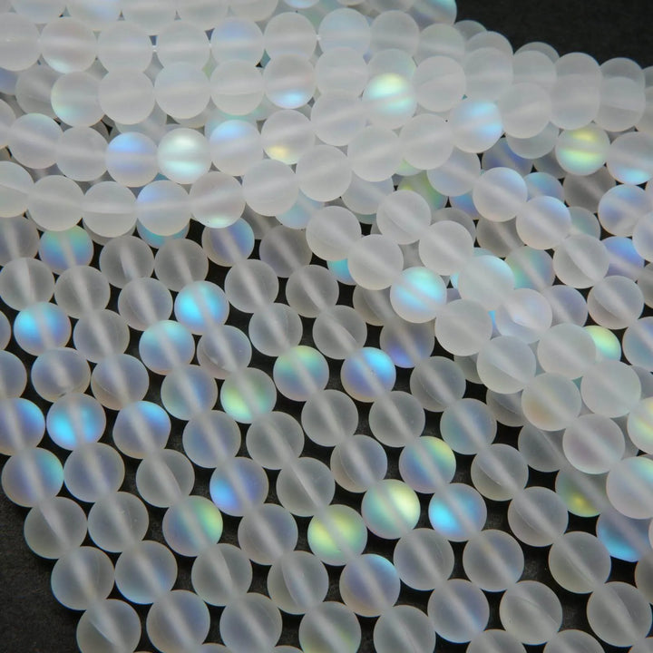 Mermaid glass beads.