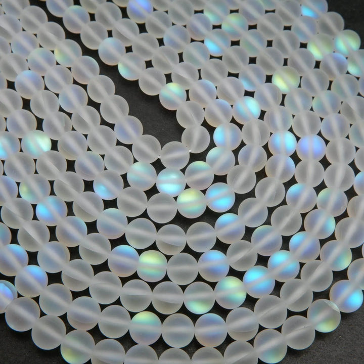 Mermaid glass beads.