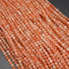 Sunstone · Microfaceted · Round · 2mm, 3mm, 4mm, Bead, Tejas Beads