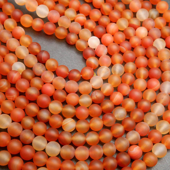 Carnelian Beads.
