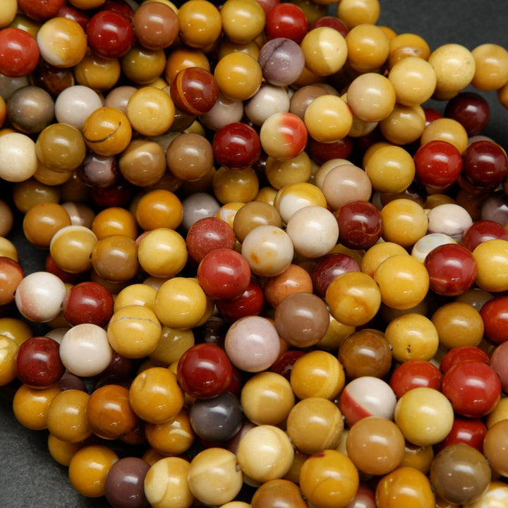 Australian Mookaite Jasper Beads.