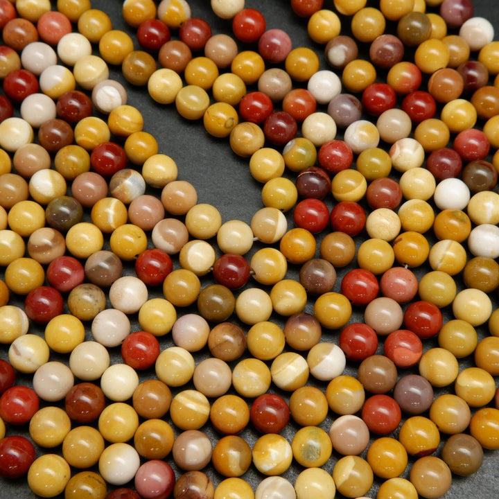 Australian Mookaite Jasper Beads.