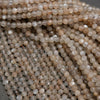 Grey Moonstone Beads