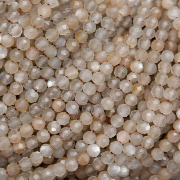 Grey Moonstone Beads