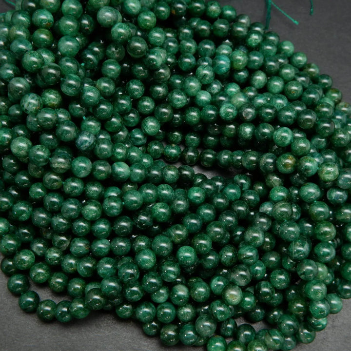 Green Muscovite Mica Beads.