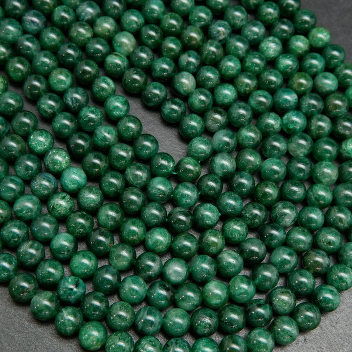 Green Muscovite Mica Beads.