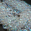 Clear mermaid glass beads.
