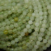 Light lime green jade beads.