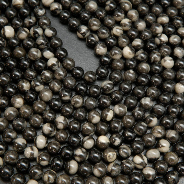 Orthoceras fossil beads.