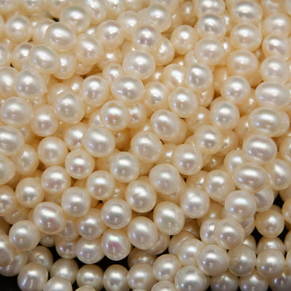 Buy Pearl Beads  Freshwater Pearl Beads for Jewelry Making – Tejas Beads