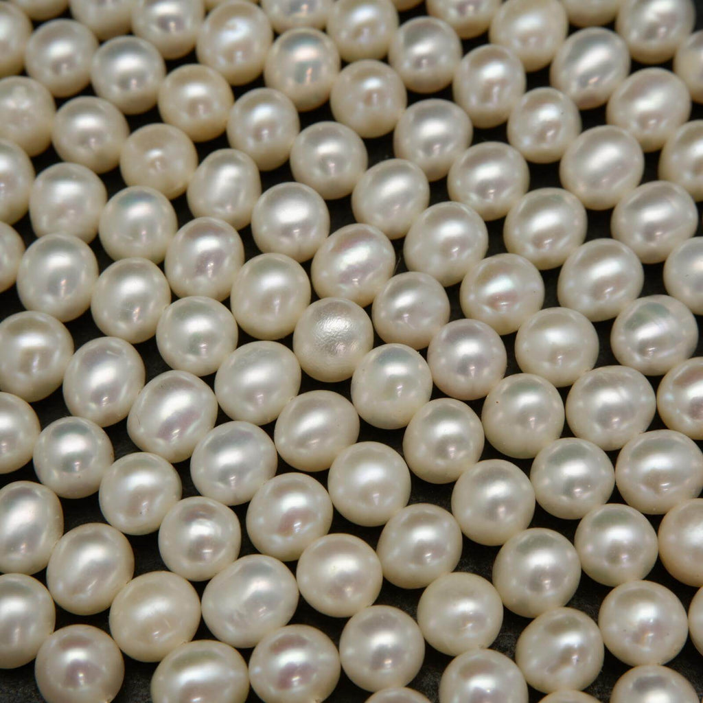 Potato Shape Pearl Beads.