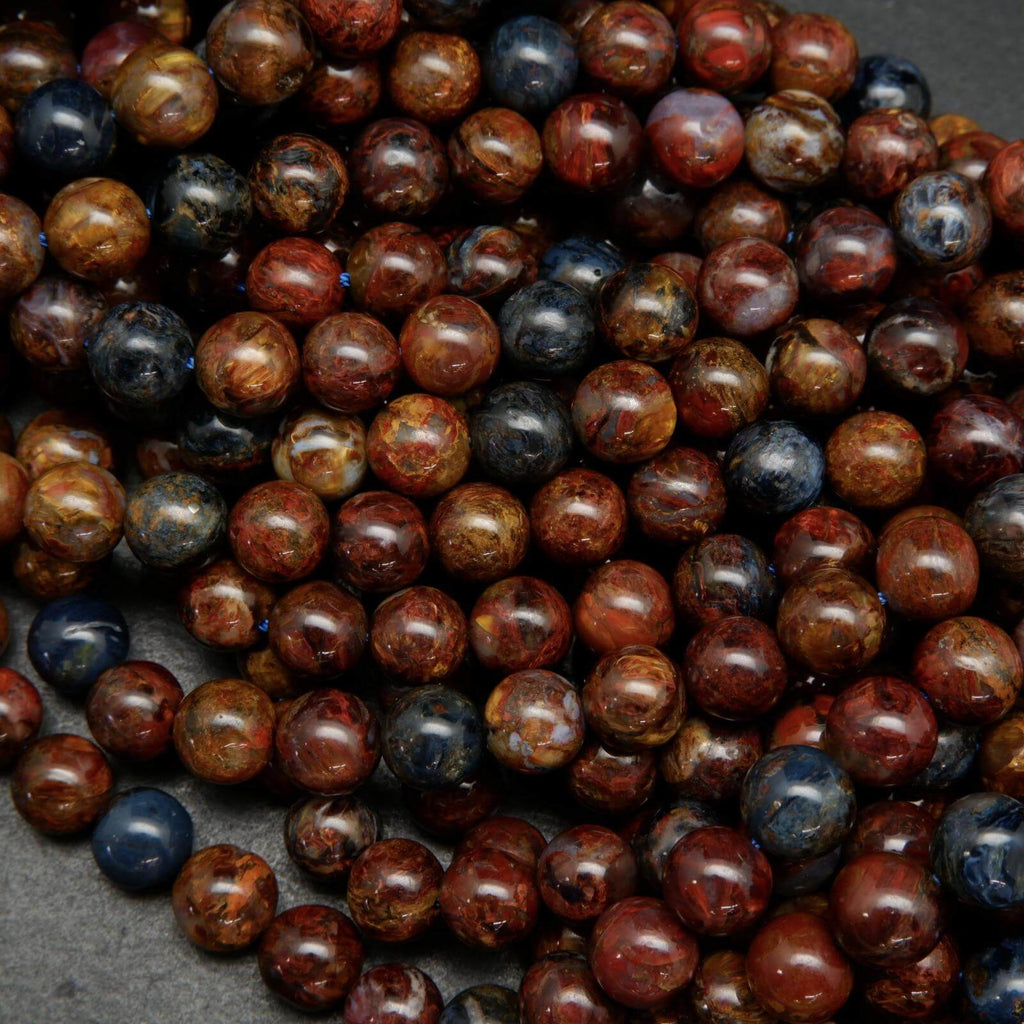 Pietersite beads.