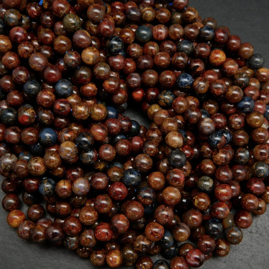 Pietersite beads.