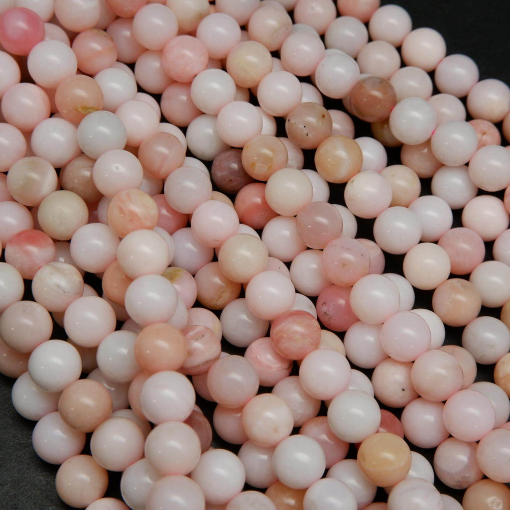 Pink Opal Beads.