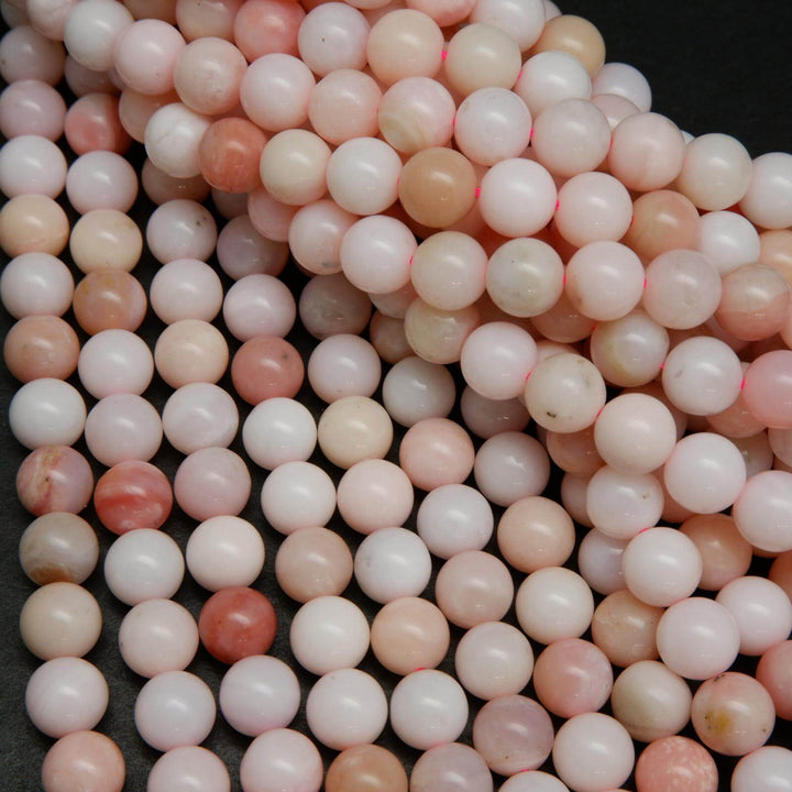 Pink Opal Beads.